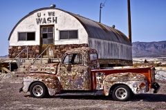 Laundramat in Tecopa Hot Springs