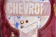 Red gas pump