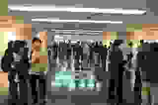 The crowd attending