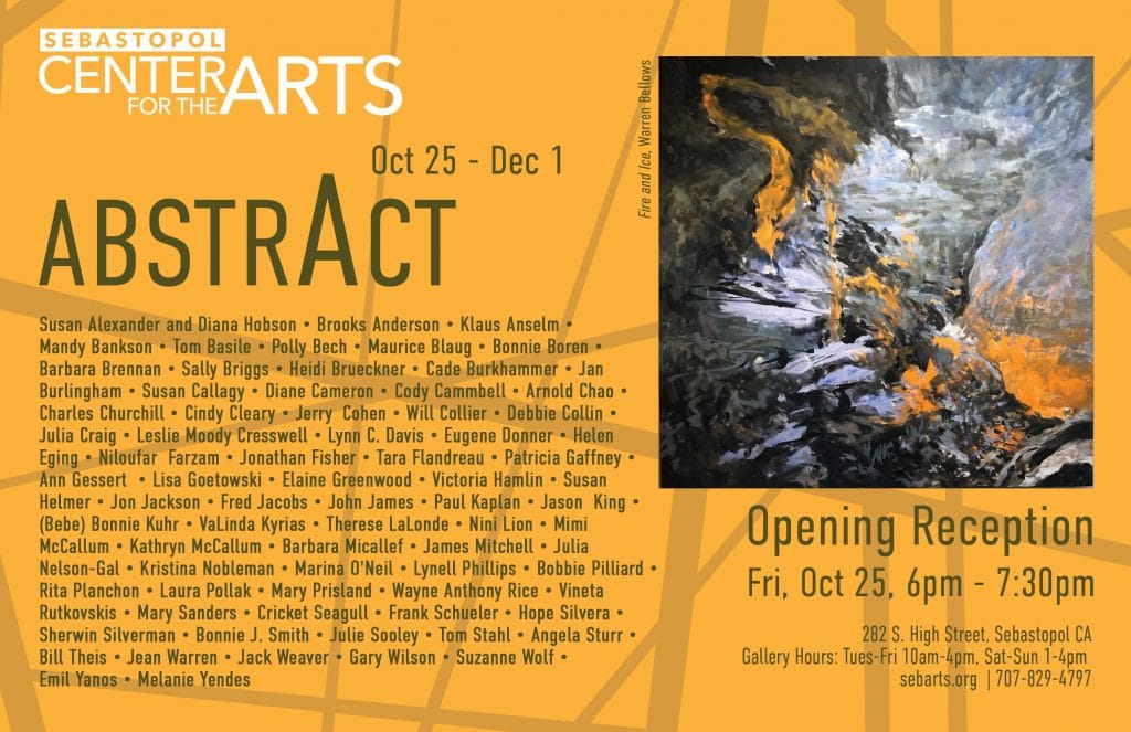 Abstract Exhibition at SCA