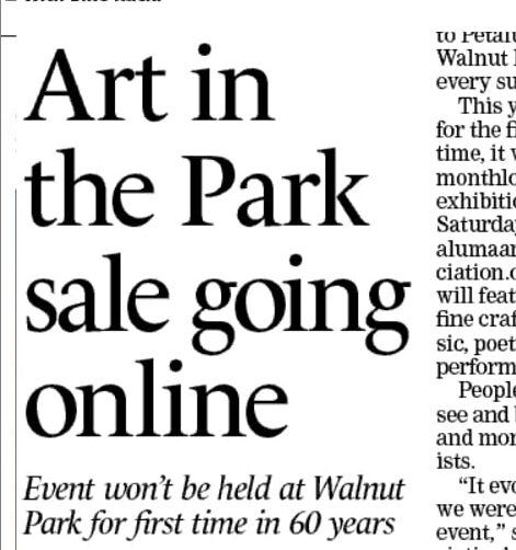 Interview about Photography for Petaluma Art in the Park
