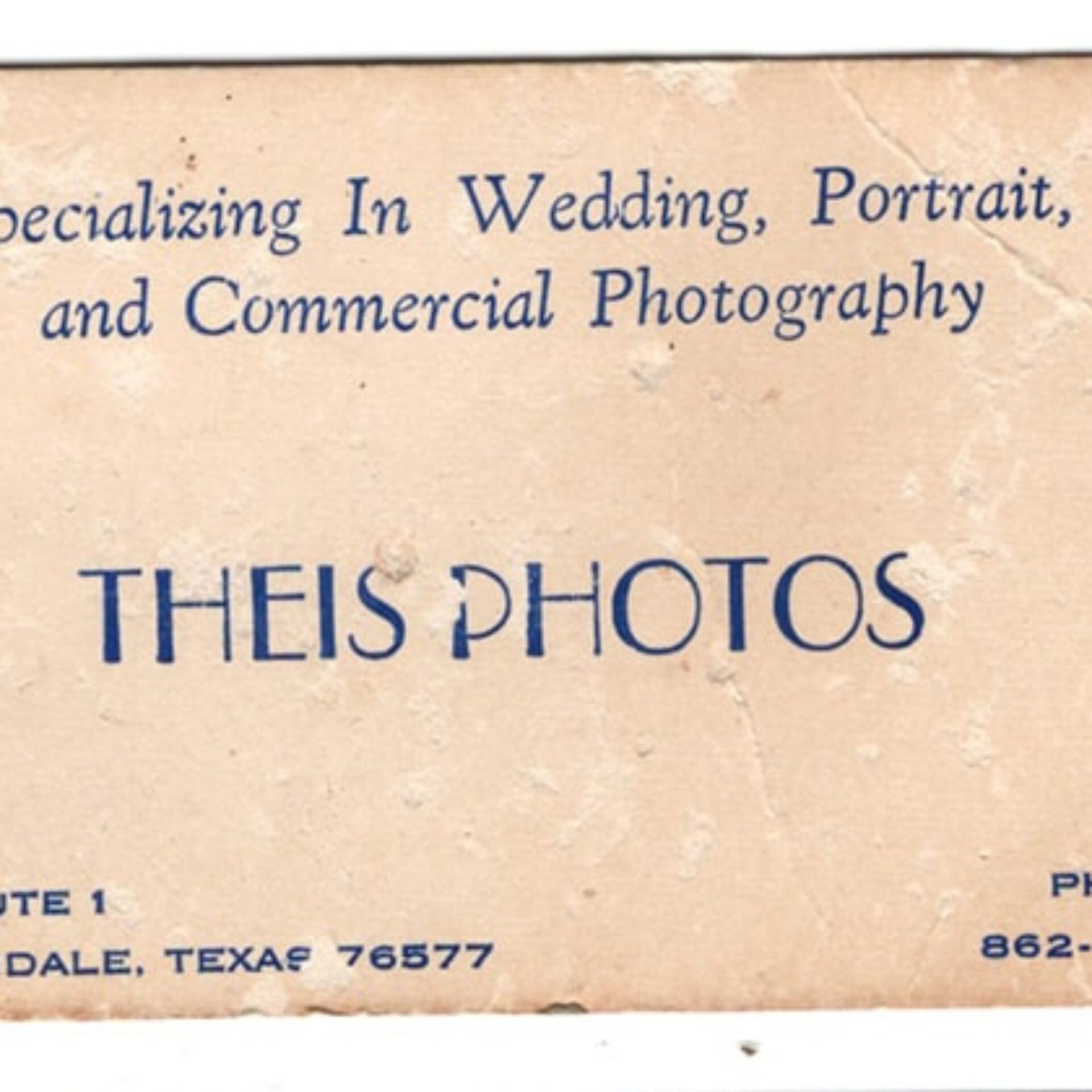 A short history of my business cards.
