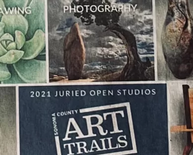 Press Democrat ad for Art Trails